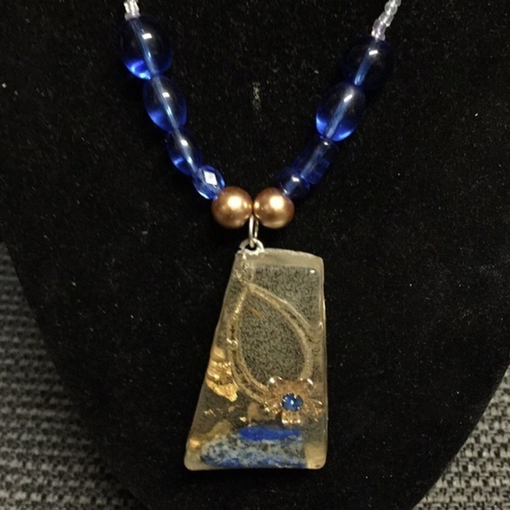 Lapis Lazuli Orgonite Necklace